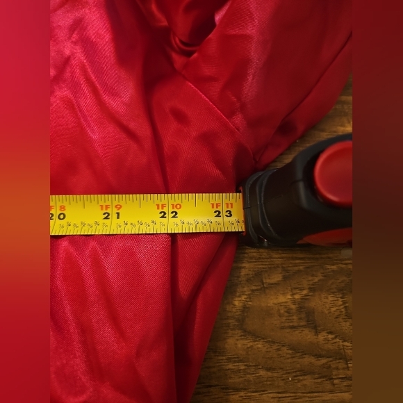 VTG Classic WestArk Adult Red Satin Jacket USA MADE E-One Logo Firefighter - Picture 7 of 7